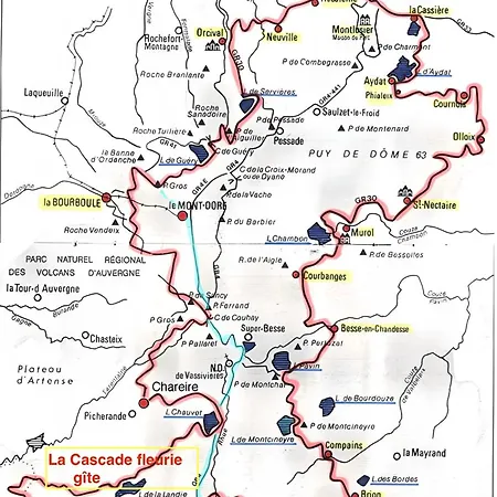 La Cascade شقة Saint-Genès-Champespe