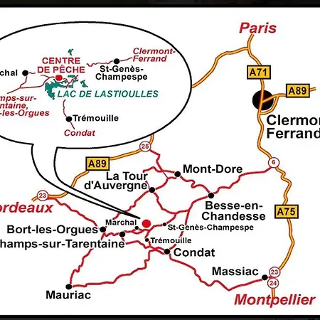 La Cascade Fleurie Saint-Genès-Champespe